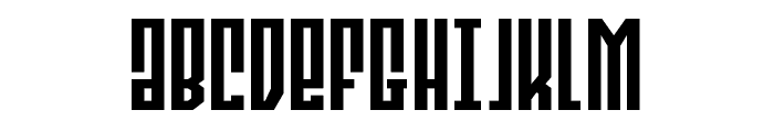 Templar Shield Expanded Font UPPERCASE