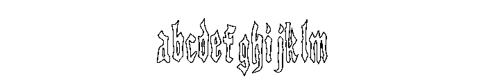 Templario Borracho Outline FONT