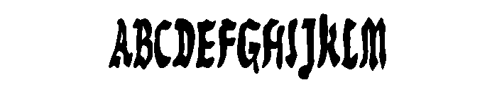 Templario Borracho Font UPPERCASE