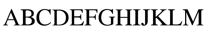 Tempora LGC Unicode Font UPPERCASE