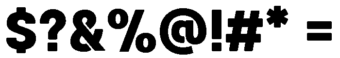 Tenada Font OTHER CHARS