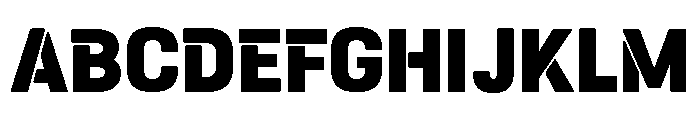 Tenada Font UPPERCASE
