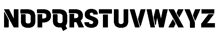 Tenada Font UPPERCASE