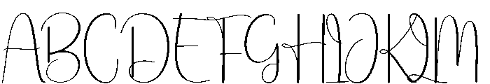 Tendency Font UPPERCASE