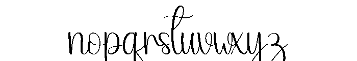 Tendency Font LOWERCASE