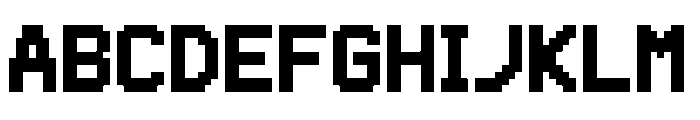 Tengoku Font UPPERCASE