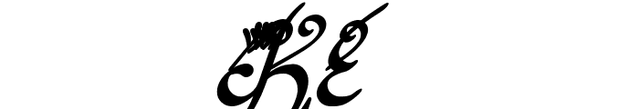 Tengwar Annatar Bold Italic Font UPPERCASE