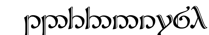 Tengwar Sindarin 2 Font OTHER CHARS