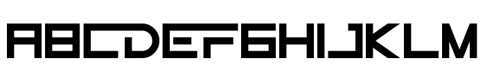 Terabite Demo Font UPPERCASE