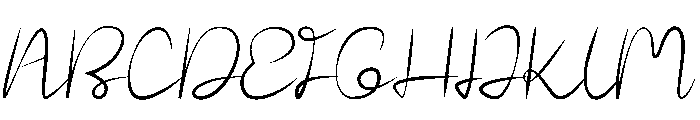 Terlelah Font UPPERCASE
