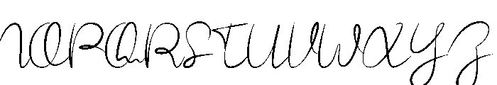 Terlelah Font UPPERCASE