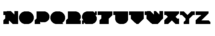 Termina Font UPPERCASE