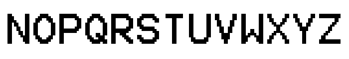 Terminal 16 Unicode Font UPPERCASE