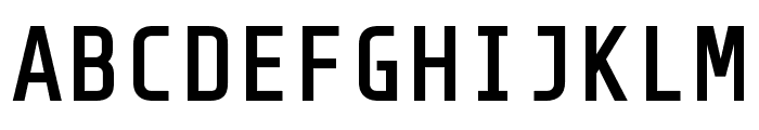Terminal F4 Font UPPERCASE
