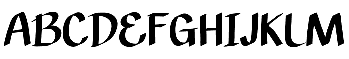 Terneuzen Font UPPERCASE