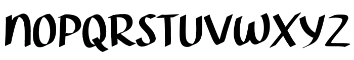 Terneuzen Font UPPERCASE