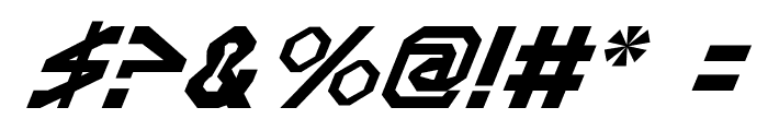 Terra Firma Italic Font OTHER CHARS