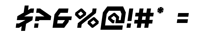 Terra Firma Semi-Italic Font OTHER CHARS