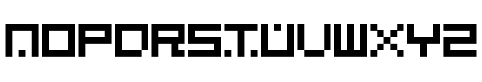 Terrablox Regular Font UPPERCASE