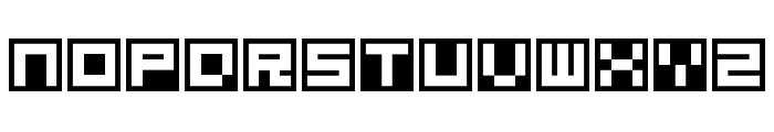 Terrablox Regular Font LOWERCASE