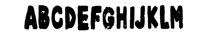 Terror Farm Font UPPERCASE