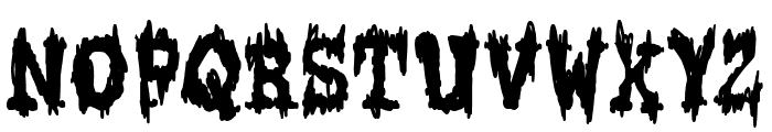 Terror Machine Font LOWERCASE