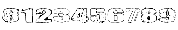 Terrorisoija Font OTHER CHARS