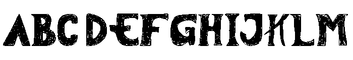 Tersesat Font UPPERCASE