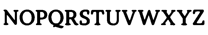 Tess-Rounded Font UPPERCASE