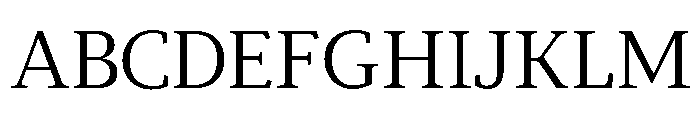 Tess Font UPPERCASE