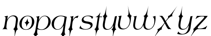 Testamentos-Jed- Font LOWERCASE