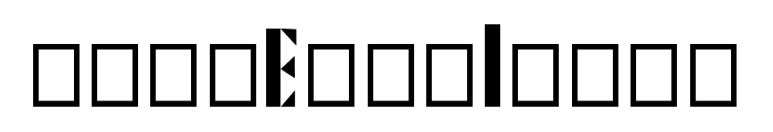 Tetris Blocks 2.0 Font LOWERCASE