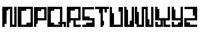 Tetris_Hollow Font UPPERCASE