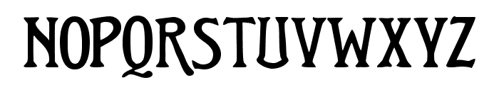 Teutonic Font UPPERCASE