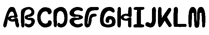Tewad-se Font UPPERCASE