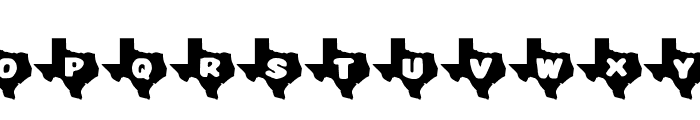 Texas2 Font UPPERCASE