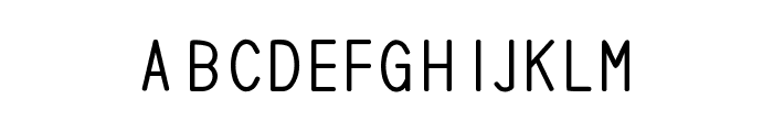 teamaaw Font UPPERCASE