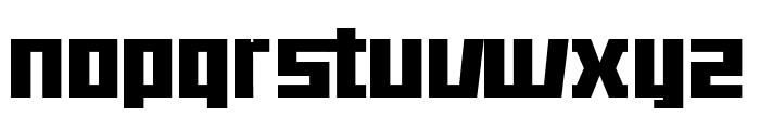 technikus Regular Font UPPERCASE