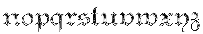 teutonic4 Font LOWERCASE