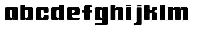 Teckbo Regular Font LOWERCASE