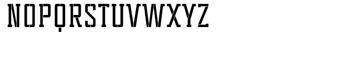 Tecnica Slab Stencil 1 Bold Font UPPERCASE