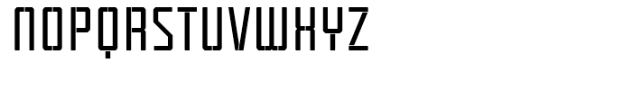 Tecnica Stencil 1 Bold Alt Font UPPERCASE