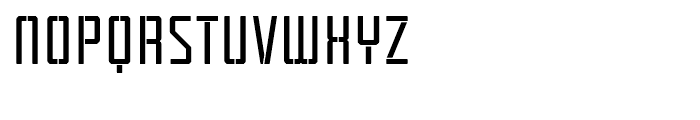 Tecnica Stencil 2 Bold Alt Font UPPERCASE