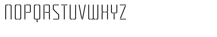 Tecnica Stencil 2 Regular Alt Font UPPERCASE