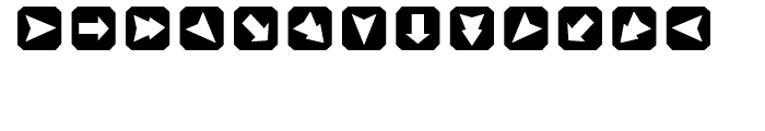 Teco Symbol Font UPPERCASE