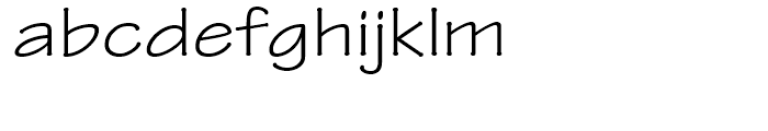 Tekton Extended Font LOWERCASE