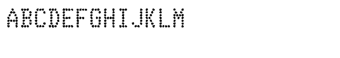Telidon Ink Bold Font UPPERCASE