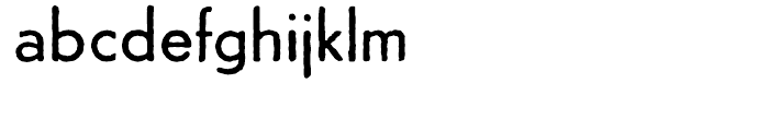 Tempo Medium Grunged Regular Font LOWERCASE