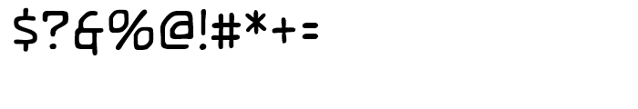 Temporal Shift Regular Font OTHER CHARS