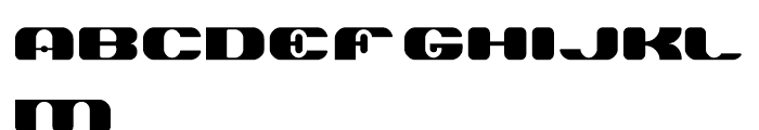 Terminal Regular Font UPPERCASE